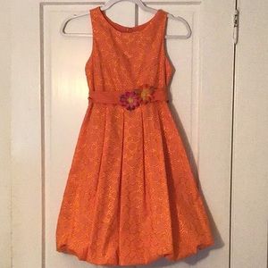 Orange Day Dress